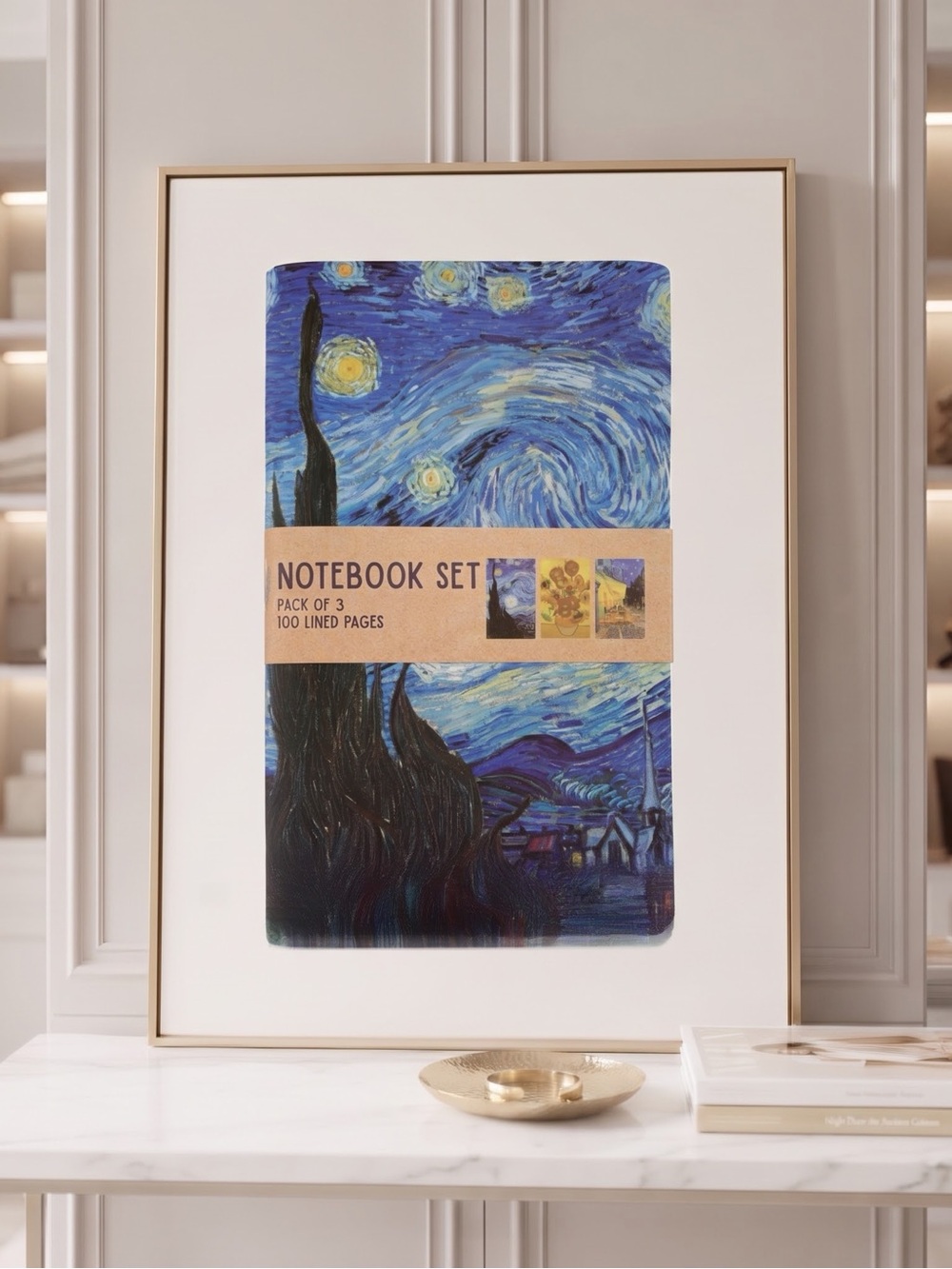 NWT Vincent Van Gogh Notebook 📒 Set of 3
